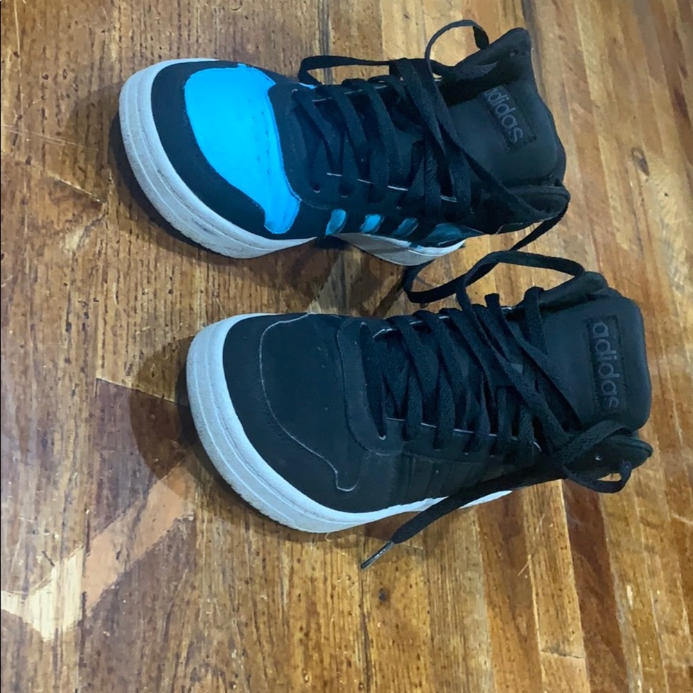 Size 8 addida high tops.